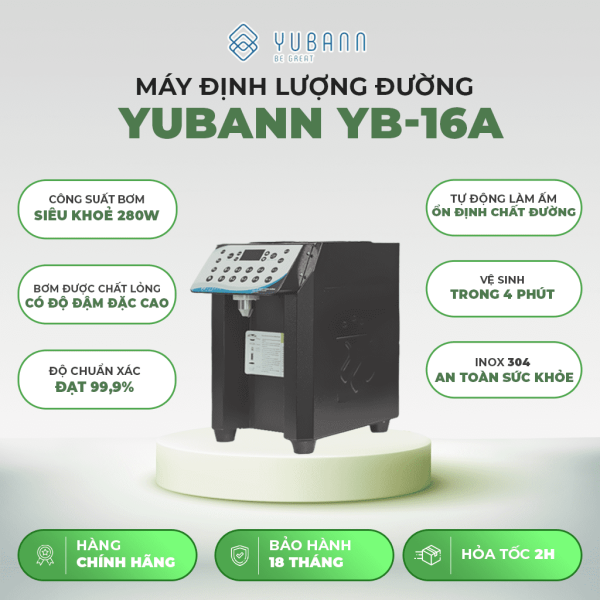 Máy định lượng đường Yubann YB-16A